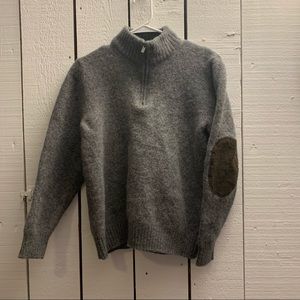 L.L. Bean wool sweater (elbow pads!)